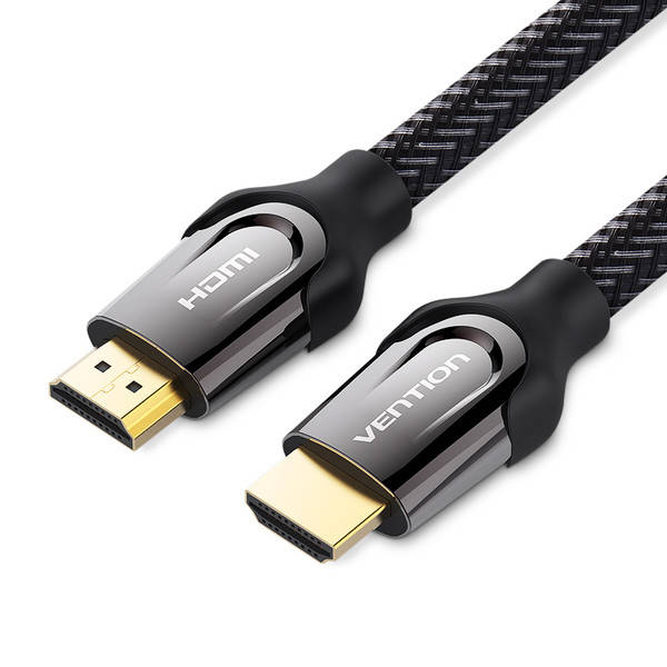 Кабель Vention HDMI-HDMI, 1 m, v2.0, 4K 60Hz (VAA-B05-B100), Черный