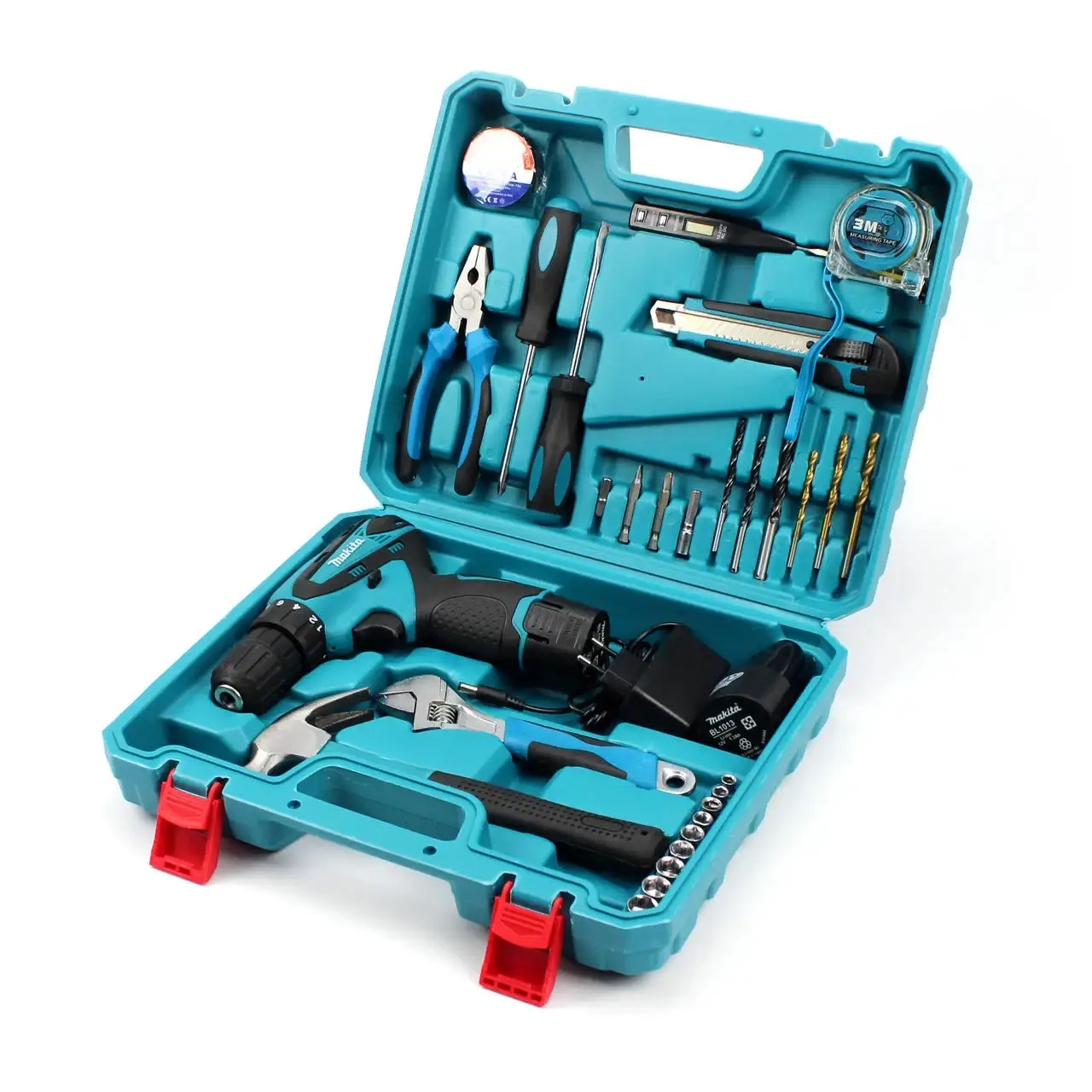 Шуруповерт- дрель Makita DF330DWE (12V 2A/h Li-Ion) с набором инструментов 28 предметов
Шуруповерт- дрель Makita DF330DWE (12V 2A/h Li-Ion) с набором инструментов 28 предметов