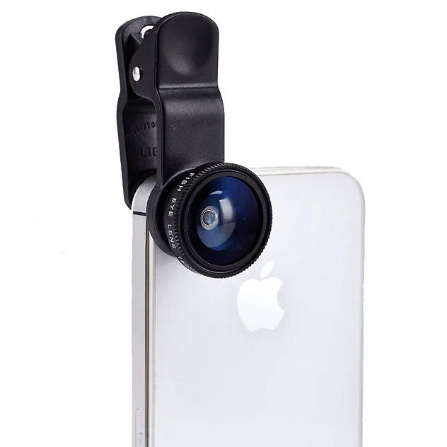 Макро объектив линза для смартфона и планшета Fisheye + Макро + Широкоформат (Живые фото), Серый
Макро объектив линза для смартфона и планшета Fisheye + Макро + Широкоформат (Живые фото), Серый