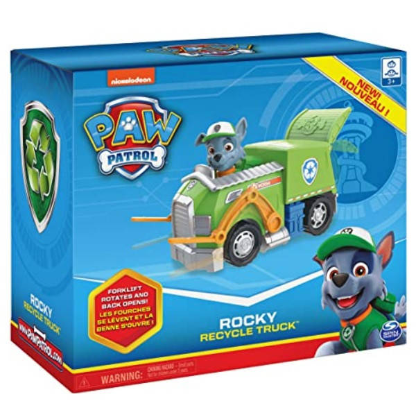 Paw Patrol Rocky’s Recycle Truck Spin Master Щенячий Патруль Рокі Сміттєвіз іграшка, Зелёный 
Paw Patrol Rocky’s Recycle Truck Spin Master Щенячий Патруль Рокі Сміттєвіз іграшка, Зелёный