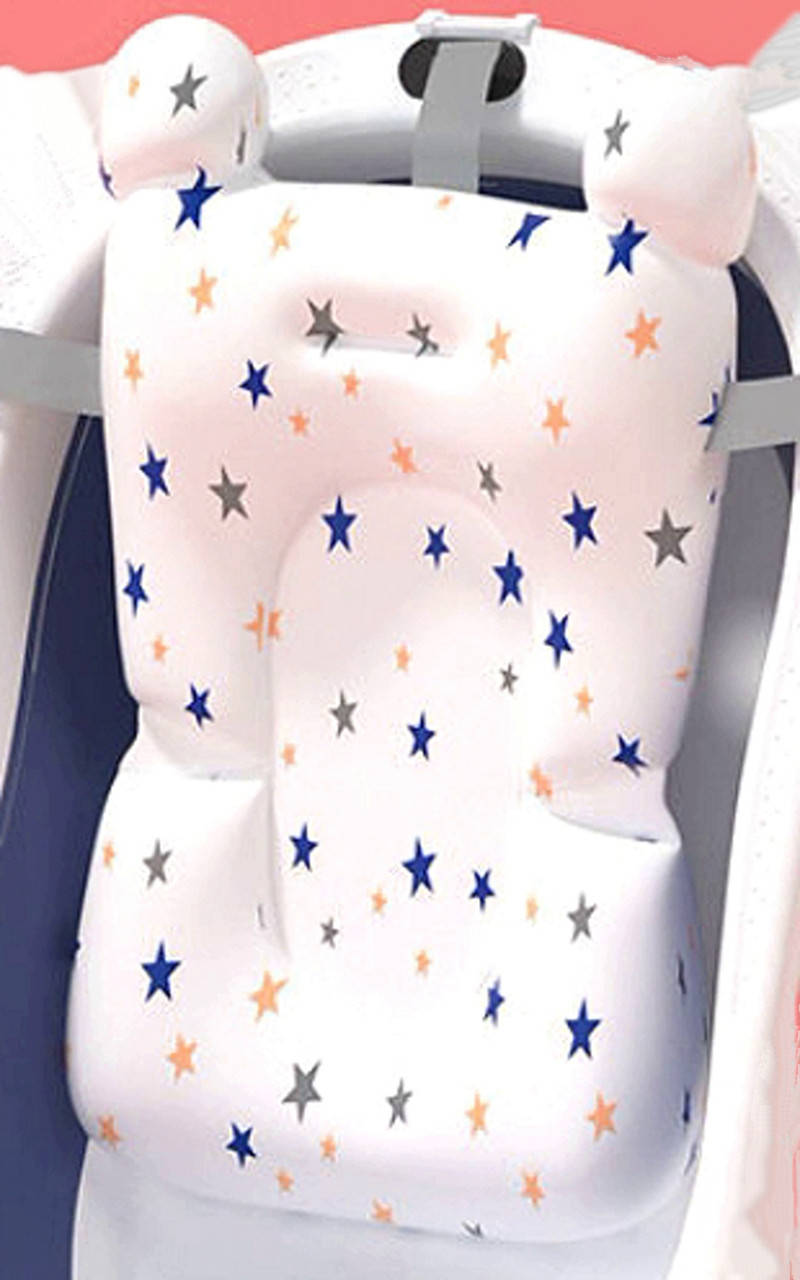 Матрасик для купания противоскользящий для детской ванночки белый с рисунком звездочки
Матрасик для купания противоскользящий для детской ванночки белый с рисунком звездочки