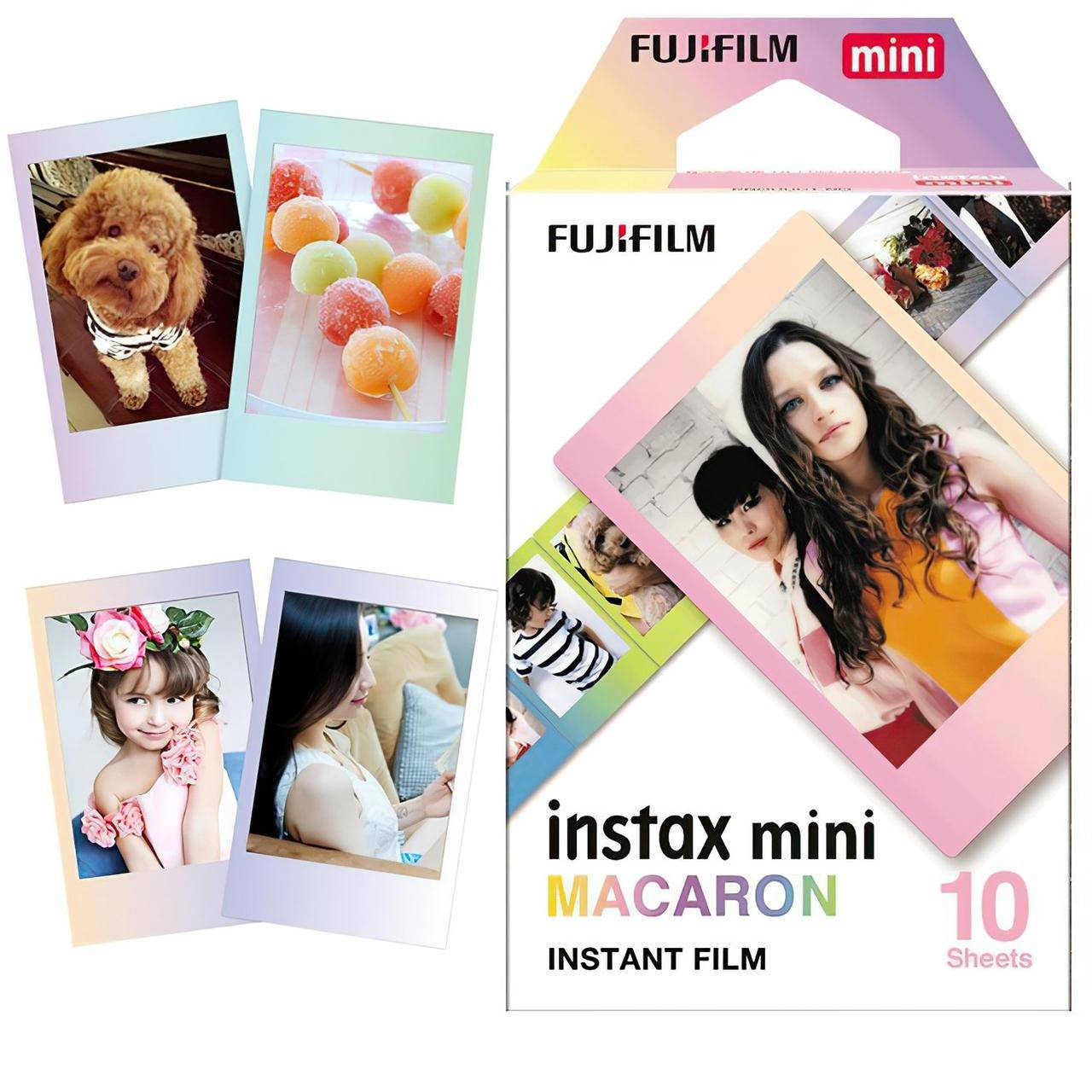 Фотобумага для камер Fujifilm Instax Mini MACARON instant Film 10 листов для 11, 9, 8, 25, 40, 50, LiPlay
Фотобумага для камер Fujifilm Instax Mini MACARON instant Film 10 листов для 11, 9, 8, 25, 40, 50, LiPlay