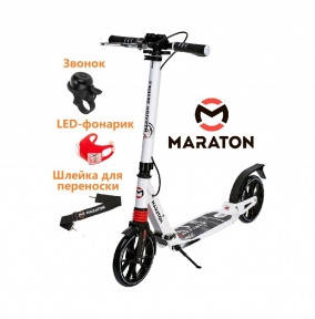 Детский двухколесный самокат Maraton Decider (2020) + LED-фонарик Белый + Звонок, LED-фонарик
Детский двухколесный самокат Maraton Decider (2020) + LED-фонарик Белый + Звонок, LED-фонарик