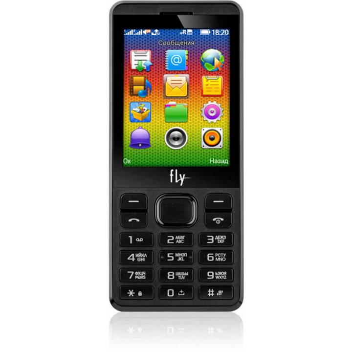Кнопочный телефон с камерой, фонариком и мощной батареей Fly FF281 Dual Sim Silver Предоплата 100%, Серебристый
Кнопочный телефон с камерой, фонариком и мощной батареей Fly FF281 Dual Sim Silver Предоплата 100%, Серебристый