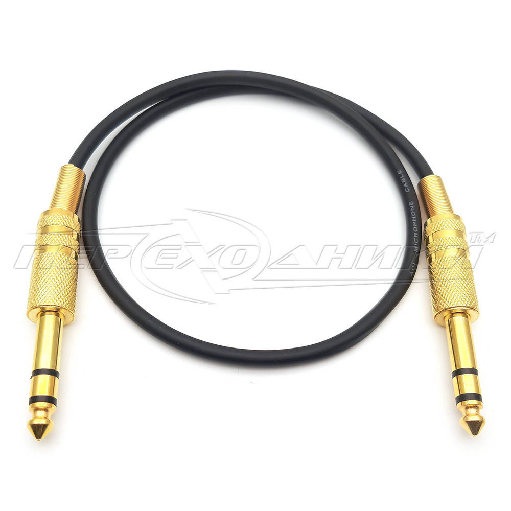 Кабель jack 6.3 mm to jack 6.3 mm (стерео) металл Gold( высокое качество ), в экране 2.0, Черный
Кабель jack 6.3 mm to jack 6.3 mm (стерео) металл Gold( высокое качество ), в экране 2.0, Черный