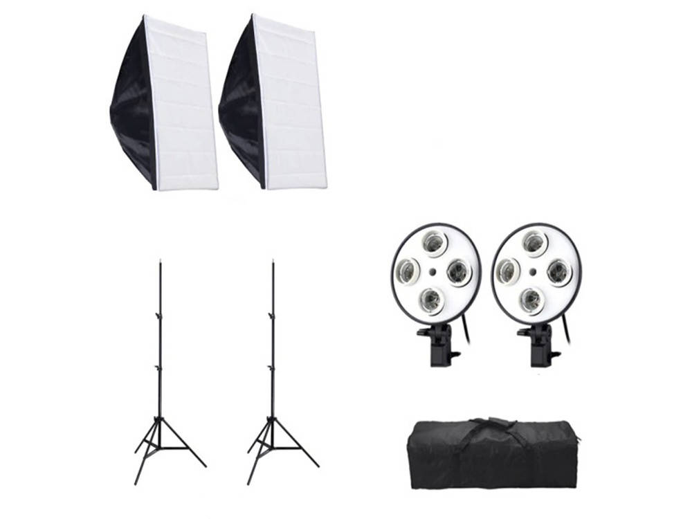 Набор освещения постоянного студийного света на 8 ламп (50х70 софтбокс 2 шт. + 2 стойки 2.1 м) Черный
Набор освещения постоянного студийного света на 8 ламп (50х70 софтбокс 2 шт. + 2 стойки 2.1 м) Черный