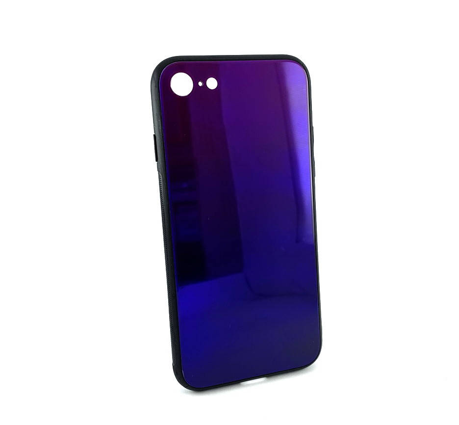 Чехол на iPhone 7, 8 SE 2020 накладка бампер Glass Case Chameleon силикон-пластик синий
Чехол на iPhone 7, 8 SE 2020 накладка бампер Glass Case Chameleon силикон-пластик синий