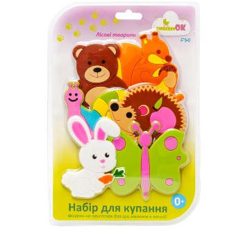 Набор игрушек для купания на присосках "KINDERENOK" ЛЕСНЫЕ ЖИВОТНЫЕ 040313, Land of Toys
Набор игрушек для купания на присосках "KINDERENOK" ЛЕСНЫЕ ЖИВОТНЫЕ 040313, Land of Toys