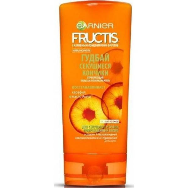 Бальзам-ополаскиватель Garnier Fructis Гудбай секущиеся кончики для всех типов волос, 200 мл
Бальзам-ополаскиватель Garnier Fructis Гудбай секущиеся кончики для всех типов волос, 200 мл