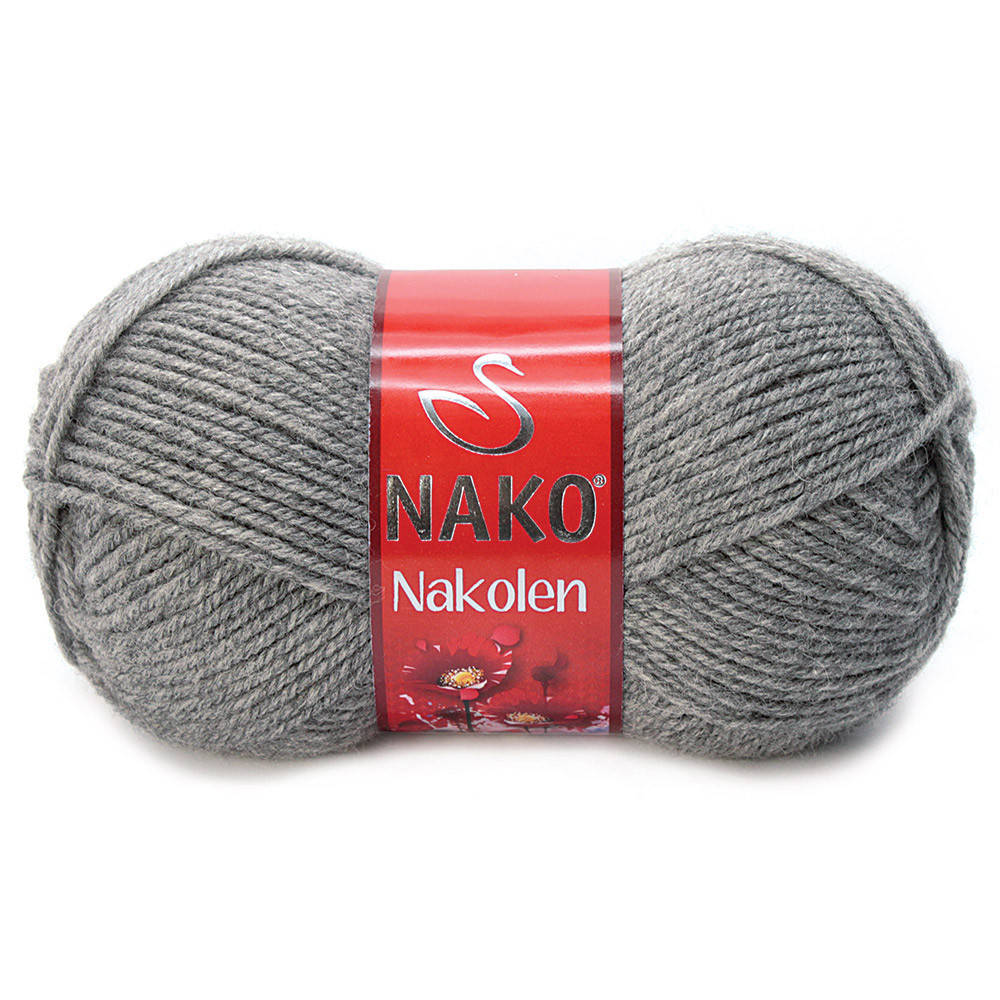 Пряжа Nako Nakolen 194 серый (нитки для вязания Нако Наколен) полушерсть 49% шерсть, 51% акрил
Пряжа Nako Nakolen 194 серый (нитки для вязания Нако Наколен) полушерсть 49% шерсть, 51% акрил