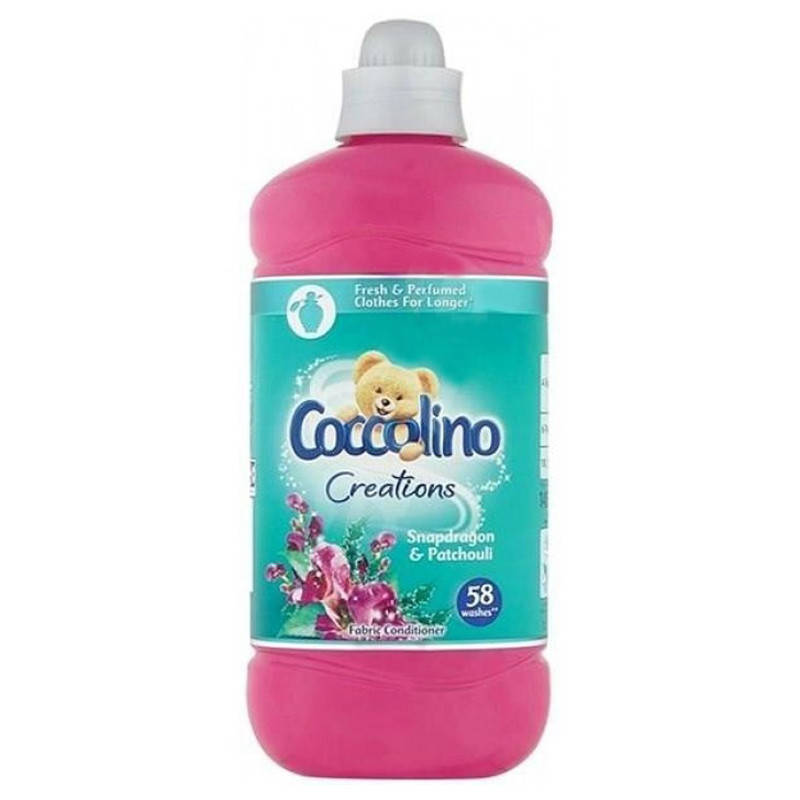 Ополаскиватель для белья Coccolino Creations Snapdragon & Patchouli 1,45 л 58 циклов стирки
Ополаскиватель для белья Coccolino Creations Snapdragon & Patchouli 1,45 л 58 циклов стирки