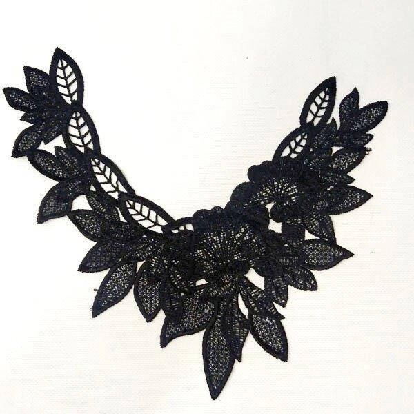 Лейсы кружевные фрагменты Sindtex Цвет - Черный (ЛК-022B) 
Лейсы кружевные фрагменты Sindtex Цвет - Черный (ЛК-022B)