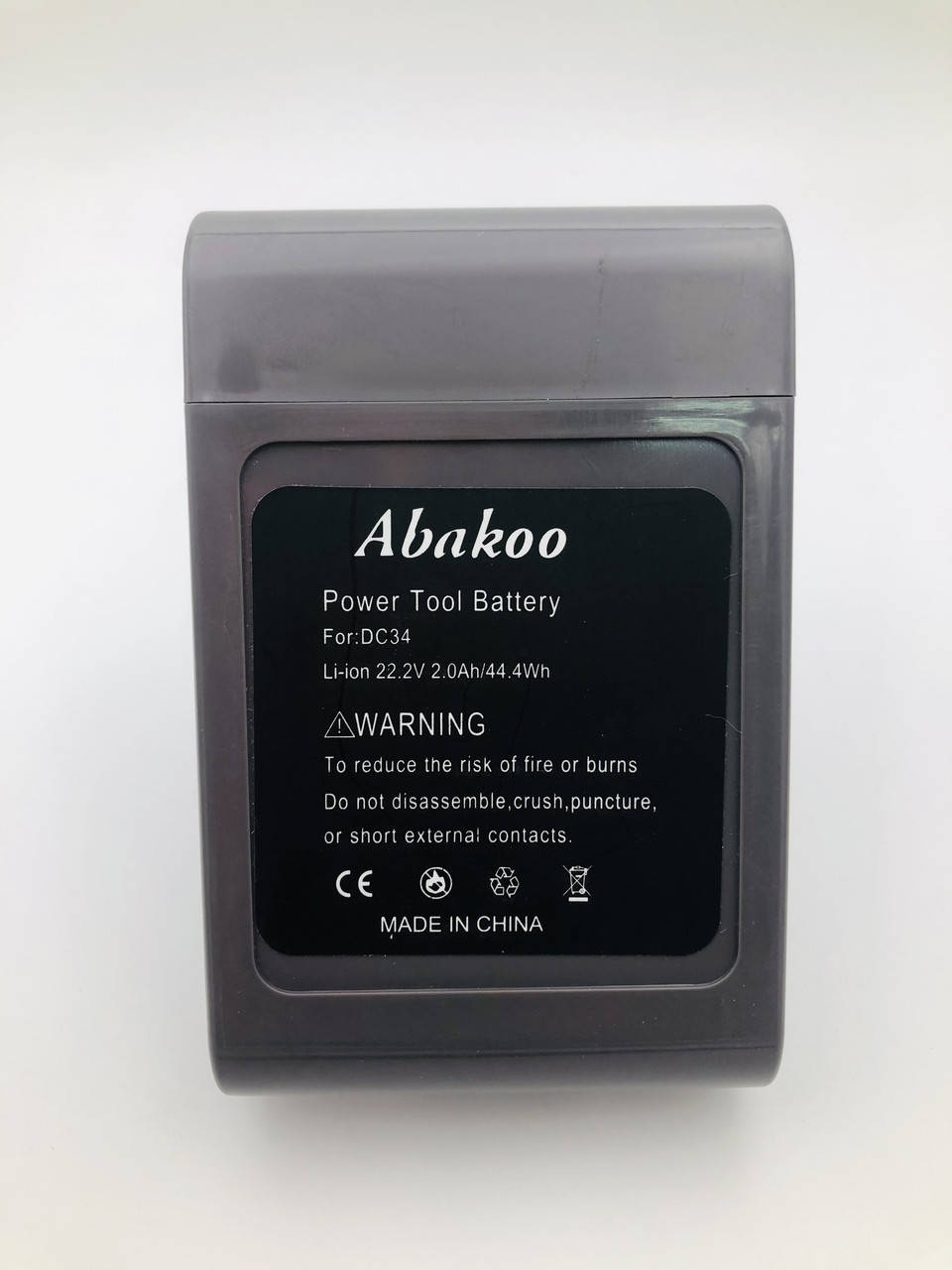 Аккумулятор для пылесоса Dyson DC31/DC34/DC35/DC44/DC45/DC56/DC57, Type B, (Li-ion 22.2V 2.0Ah)
Аккумулятор для пылесоса Dyson DC31/DC34/DC35/DC44/DC45/DC56/DC57, Type B, (Li-ion 22.2V 2.0Ah)