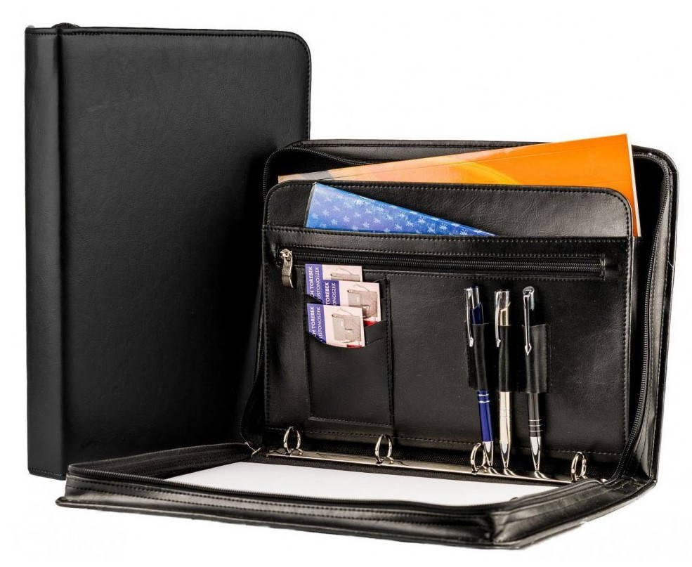 Мужская кожаная папка для документов А4 AMO SSBW05 Польша, Черный 
Мужская кожаная папка для документов А4 AMO SSBW05 Польша, Черный