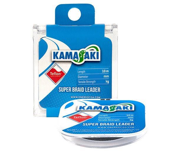 Поводковый материал 10м 0.1мм 7.4кг Energofish Kamasaki Super Braid Leader Teflon Grey (34021010), Темно-серый
Поводковый материал 10м 0.1мм 7.4кг Energofish Kamasaki Super Braid Leader Teflon Grey (34021010), Темно-серый