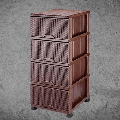 Комод пластиковый плетенка на 4 ящика Коричневый 375x455x900мм Комод Elif Wicker 296 | Пластмассовый комод
Комод пластиковый плетенка на 4 ящика Коричневый 375x455x900мм Комод Elif Wicker 296 | Пластмассовый комод