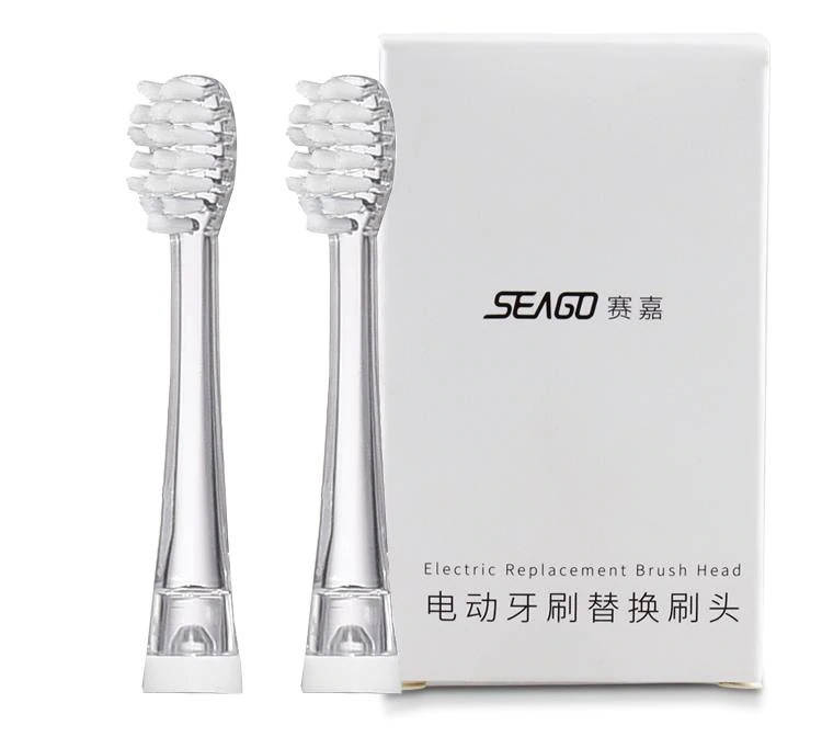Насадки для звуковой электрической зубной щетки Seago SG-513/977 White (от 3-х до 12-ти лет), 2 штуки
Насадки для звуковой электрической зубной щетки Seago SG-513/977 White (от 3-х до 12-ти лет), 2 штуки