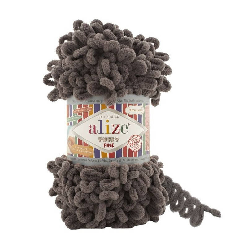 Alize Puffy Fine (Ализе Пуффи Файн) коричневый №305 (Пряжа, нитки для вязания руками)
Alize Puffy Fine (Ализе Пуффи Файн) коричневый №305 (Пряжа, нитки для вязания руками)