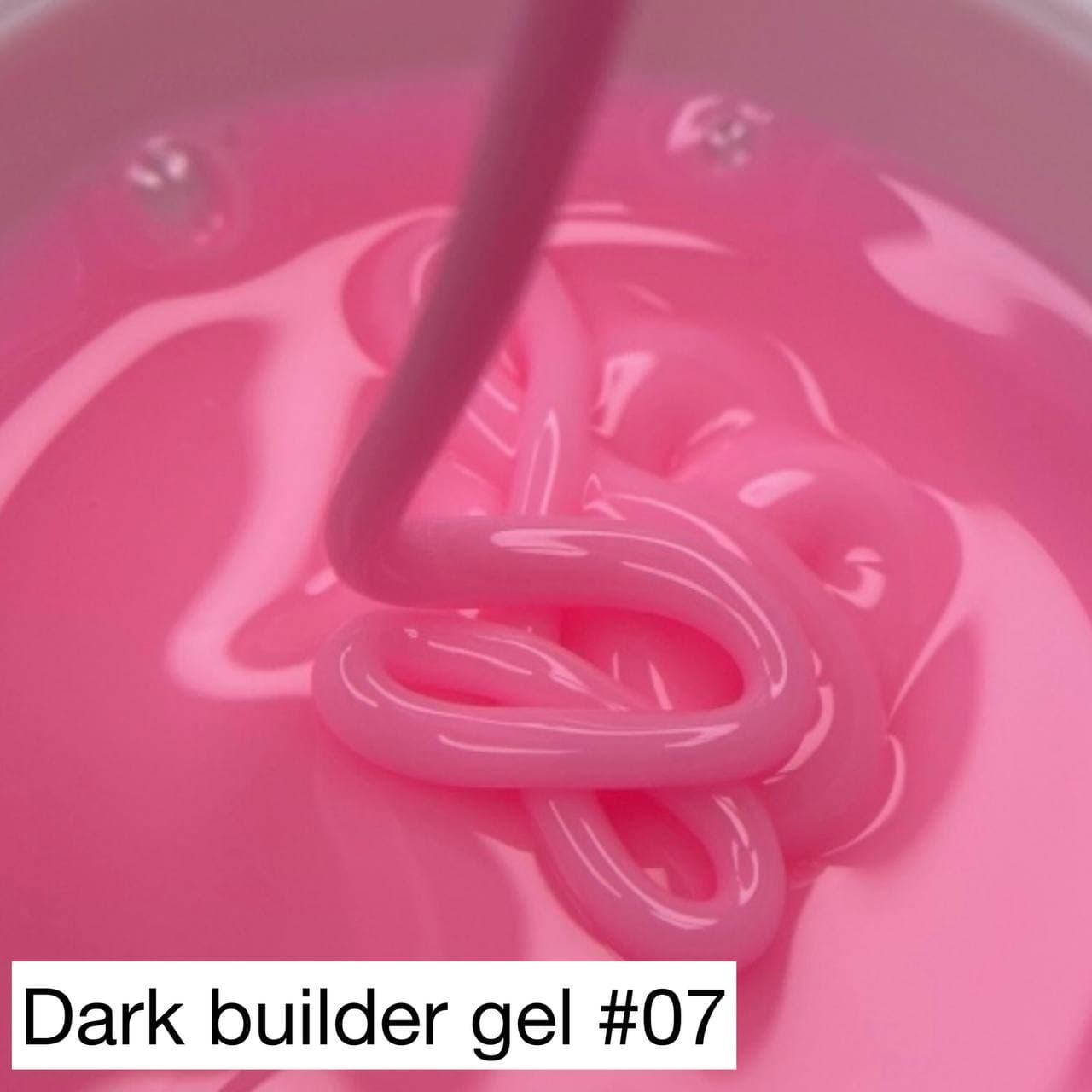 Гель DARK BUILDER GEL №07 30 ml 
Гель DARK BUILDER GEL №07 30 ml