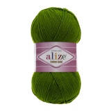Alize Cotton Gold (Ализе Коттон Голд) № 35 зеленый (Пряжа хлопок, нитки для вязания), Зелёный
Alize Cotton Gold (Ализе Коттон Голд) № 35 зеленый (Пряжа хлопок, нитки для вязания), Зелёный