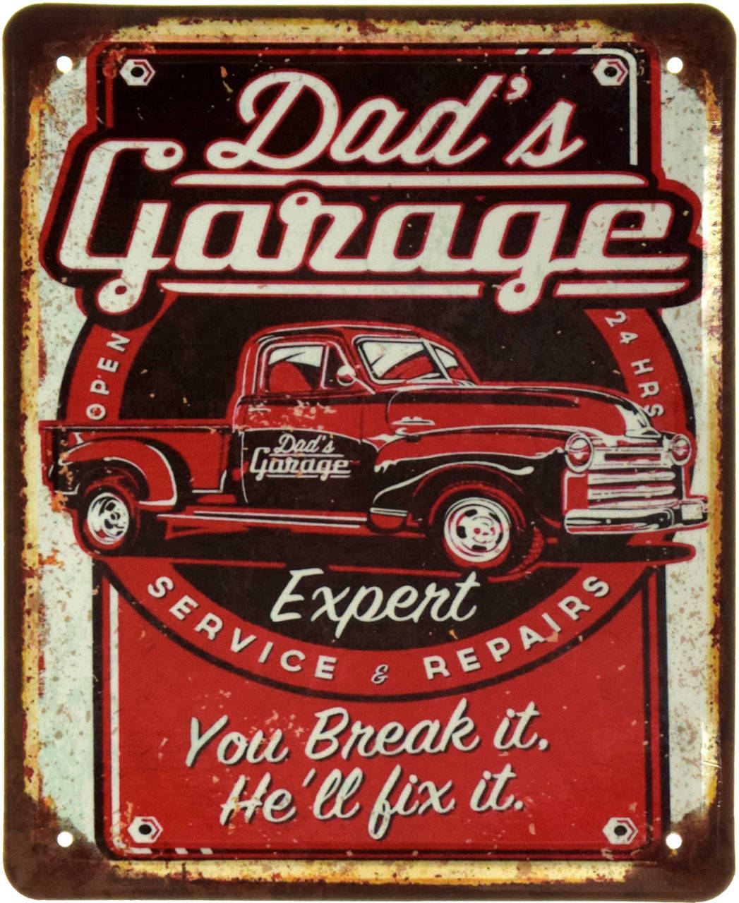 Металлическая табличка "Папин Гараж (Эксперт) / Dad's Garage (Expert)" (ms-002402)
Металлическая табличка "Папин Гараж (Эксперт) / Dad's Garage (Expert)" (ms-002402)