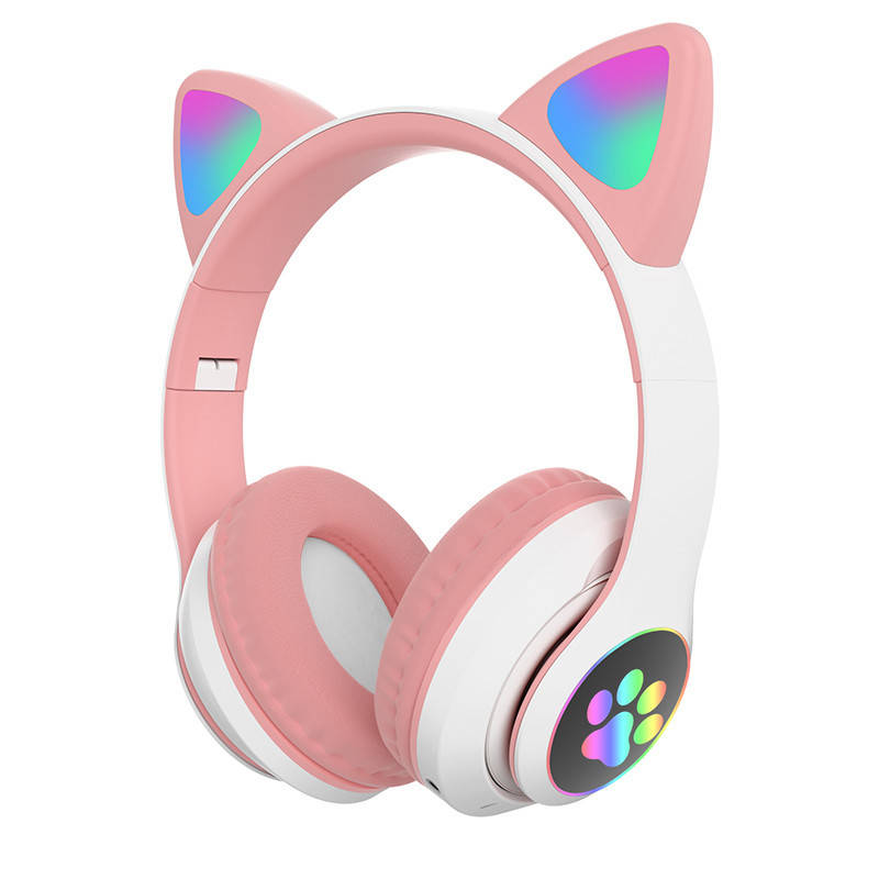 Беспроводные Bluetooth наушники с кошачьими ушками котика Cat Headset M23 блютуз наушники розовые BLM
Беспроводные Bluetooth наушники с кошачьими ушками котика Cat Headset M23 блютуз наушники розовые BLM