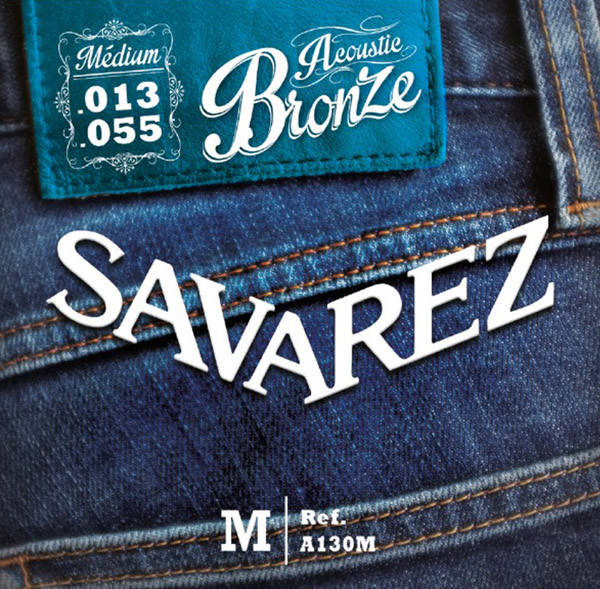 Струны для акустической гитары Savarez A130M Bronze Medium Acoustic Guitar Strings 13/55
Струны для акустической гитары Savarez A130M Bronze Medium Acoustic Guitar Strings 13/55