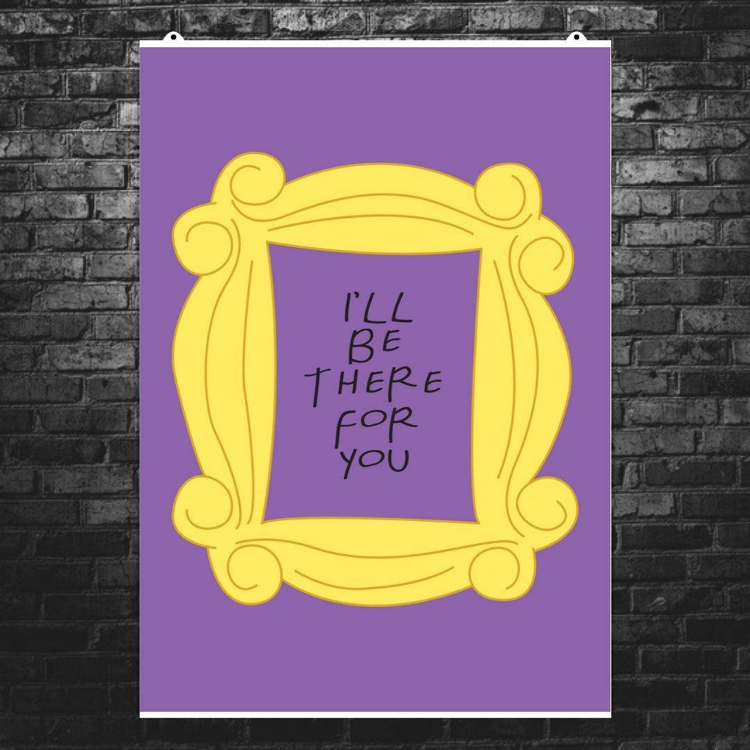 Постер "Друзья. I'll Be There for You". Сериал "Friends". Размер 60x43см (A2). Глянцевая бумага
Постер "Друзья. I'll Be There for You". Сериал "Friends". Размер 60x43см (A2). Глянцевая бумага