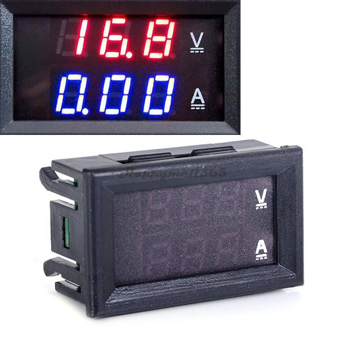 2 в 1 Амперметр 10А(до 50А с шунтом, в комплекте не идёт) + вольтметр DC 0-100V, красная индикация
2 в 1 Амперметр 10А(до 50А с шунтом, в комплекте не идёт) + вольтметр DC 0-100V, красная индикация