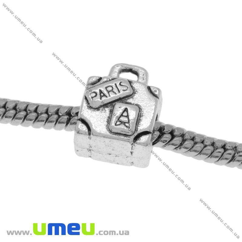 Бусина PANDORA мет. Чемодан, 11х9х7 мм, Античное серебро, 1 шт (BUS-006938) 
Бусина PANDORA мет. Чемодан, 11х9х7 мм, Античное серебро, 1 шт (BUS-006938)