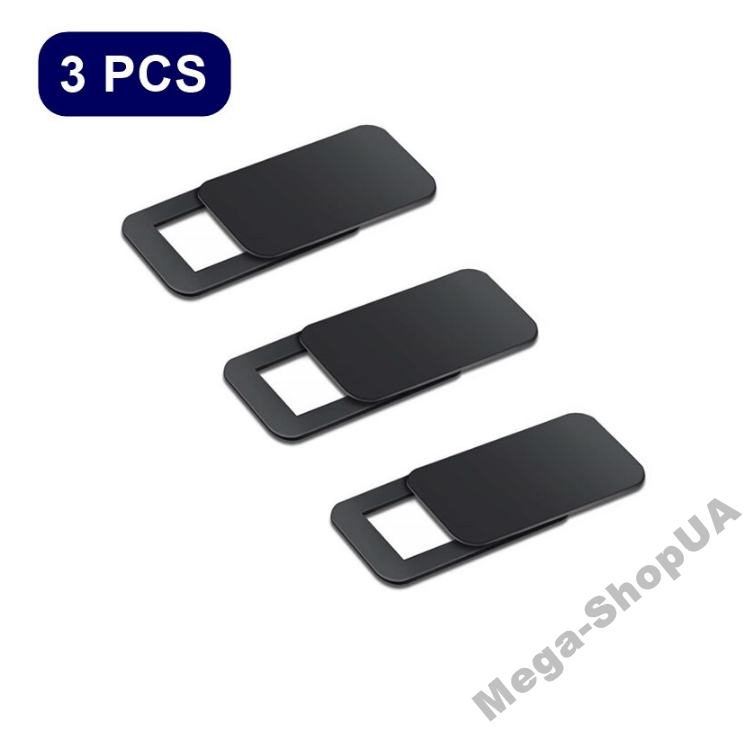 Защитная шторка крышка заглушка для веб-камеры 3шт Webcam Cover Privacy для телефона ноутбука планшета Черная, Черный
Защитная шторка крышка заглушка для веб-камеры 3шт Webcam Cover Privacy для телефона ноутбука планшета Черная, Черный