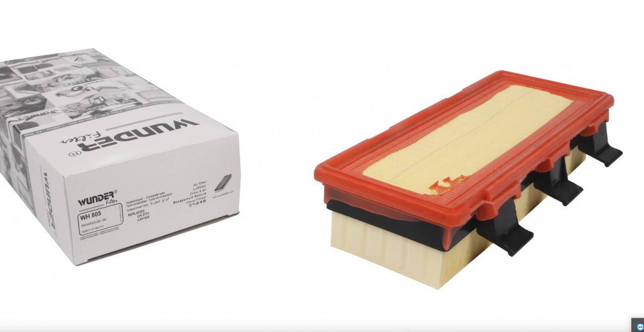 Воздушный фильтр Renault Kango 1.9D 98- Wunder WH-805
Воздушный фильтр Renault Kango 1.9D 98- Wunder WH-805