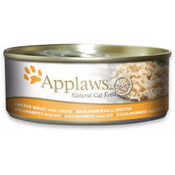 Applaws cat tin Chicken Breast with Cheese in Broth - консервы для кошек Филе Курицы и Сыр в Бульоне
Applaws cat tin Chicken Breast with Cheese in Broth - консервы для кошек Филе Курицы и Сыр в Бульоне