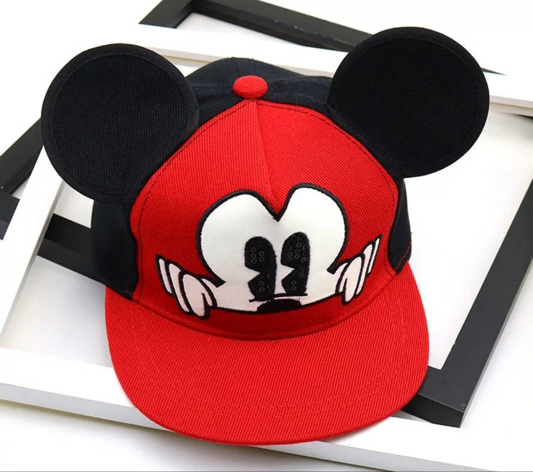 Детская кепка снепбек с ушками Микки Маус (Mickey Mouse) Disney с прямым козырьком Красная 2, Унисекс, Красный
Детская кепка снепбек с ушками Микки Маус (Mickey Mouse) Disney с прямым козырьком Красная 2, Унисекс, Красный
