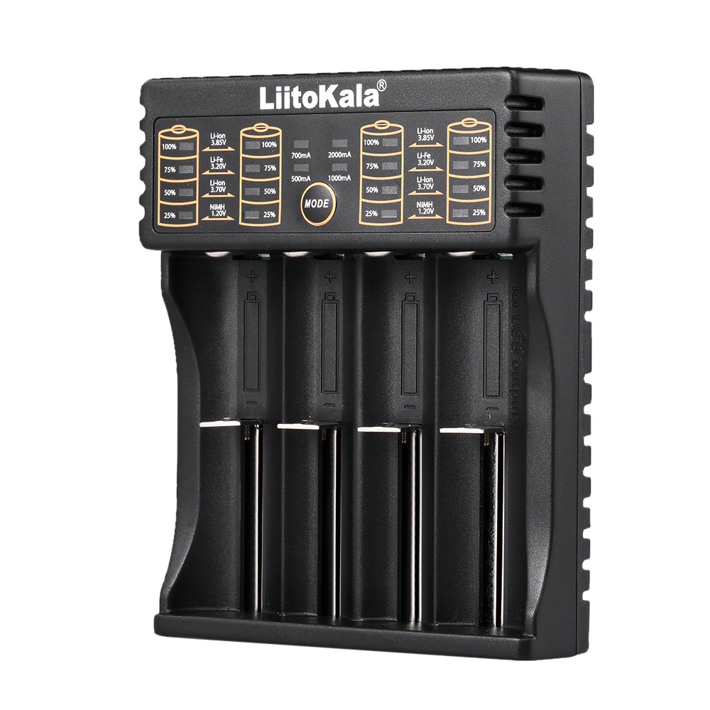LiitoKala Lii-402 - Универсальное зарядное устройство для Li-ion/LiFePO4/IMR/Ni-Mh/Ni-Cd + Power Bank
LiitoKala Lii-402 - Универсальное зарядное устройство для Li-ion/LiFePO4/IMR/Ni-Mh/Ni-Cd + Power Bank