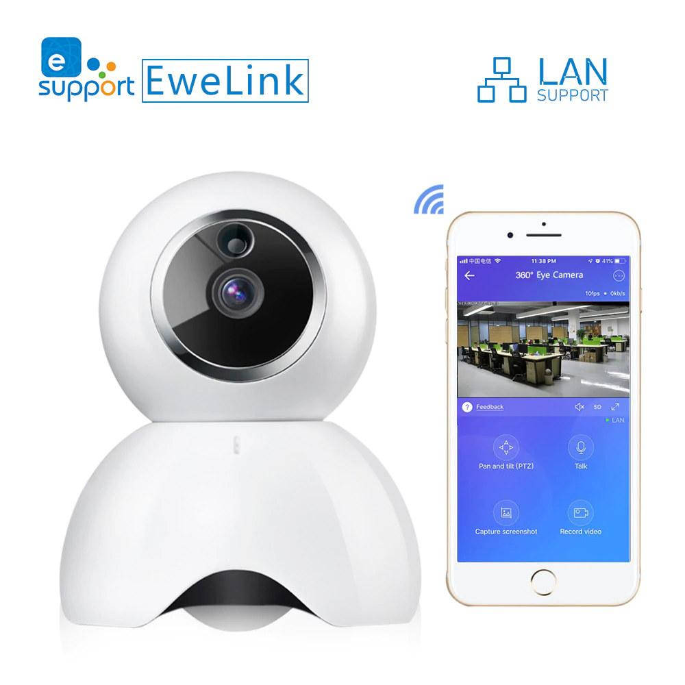 WIFI Камера Ewelink (среда SONOFF) с датчиком движения, с поворотной камерой, звуком и возможностью записи
WIFI Камера Ewelink (среда SONOFF) с датчиком движения, с поворотной камерой, звуком и возможностью записи