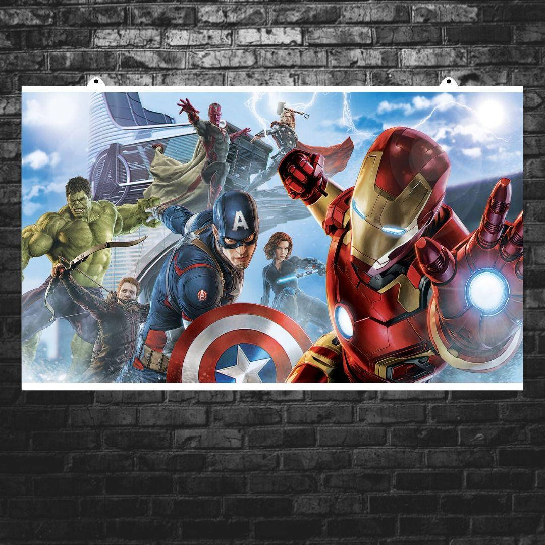 Постер "Мстители: Эра Альтрона. Все персонажи". Avengers, Ultron. Размер 60x32см (A2). Матовая бумага
Постер "Мстители: Эра Альтрона. Все персонажи". Avengers, Ultron. Размер 60x32см (A2). Матовая бумага