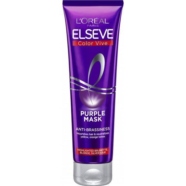 Тонирующая маска L'Oreal Paris Elseve Color Vive Purple для осветленных и мелированных волос, 150 мл
Тонирующая маска L'Oreal Paris Elseve Color Vive Purple для осветленных и мелированных волос, 150 мл