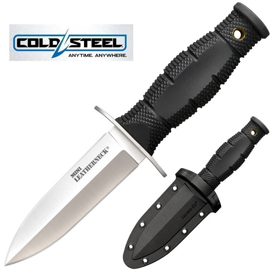 Нож от компании Cold Steel (Колд Стил). Модель Mini Leatherneck Double Edge Spear Point (39LSAC). Оригинал., Черный
Нож от компании Cold Steel (Колд Стил). Модель Mini Leatherneck Double Edge Spear Point (39LSAC). Оригинал., Черный