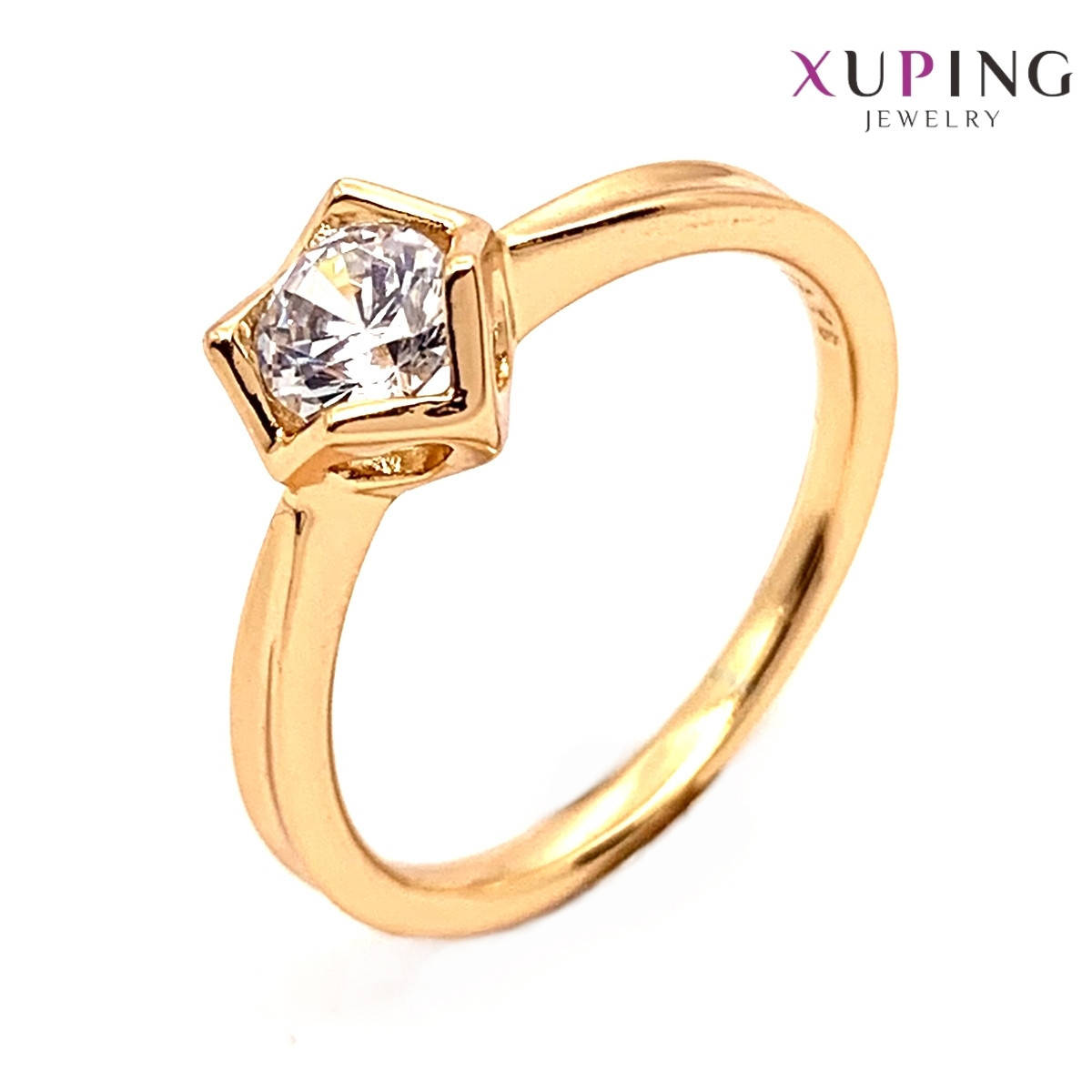 Кольцо Xuping, белый фианит (куб. цирконий), ширина 7 мм, вес 3 г, позолота 18K, ХР01364 (18)
Кольцо Xuping, белый фианит (куб. цирконий), ширина 7 мм, вес 3 г, позолота 18K, ХР01364 (18)