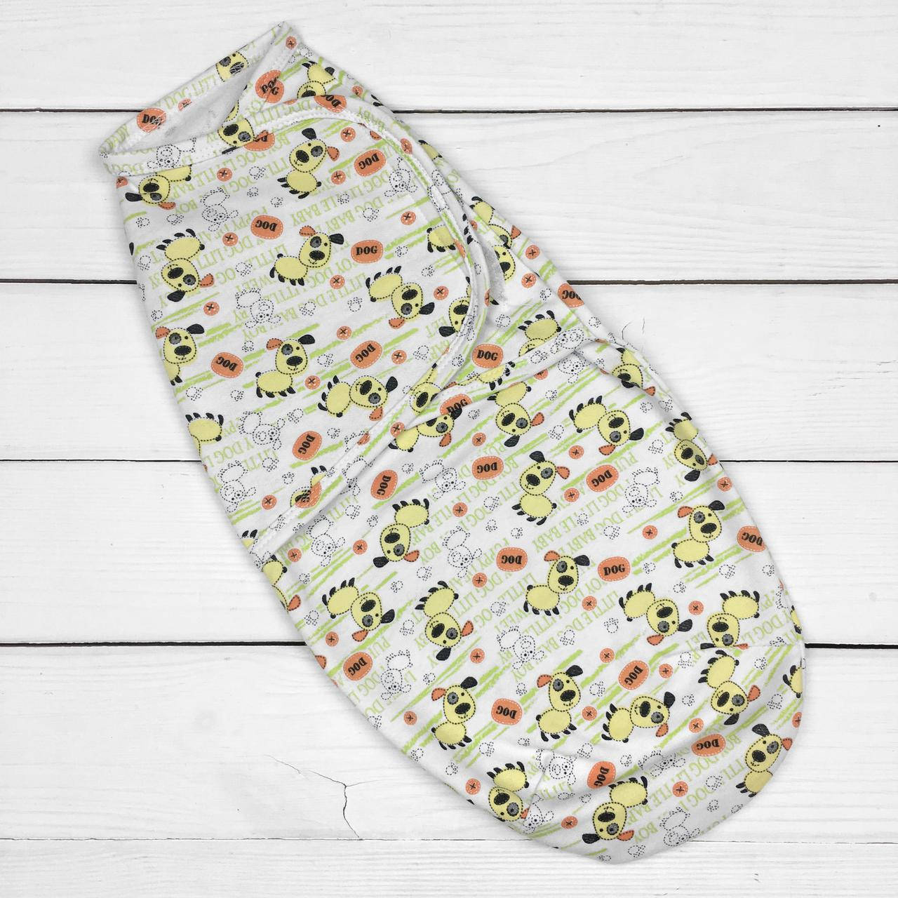 Евро-пеленка на липучке Собачки для новорожденных, Белый
Евро-пеленка на липучке Собачки для новорожденных, Белый