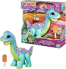 Интерактивная игрушка Малыш Динозавр Бронто FurReal Friends Snackin Sam The Bronto
Интерактивная игрушка Малыш Динозавр Бронто FurReal Friends Snackin Sam The Bronto