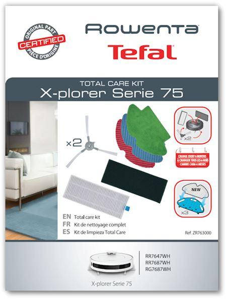 Набор щеток боковых тряпочек фильтров для робота пылесоса Tefal X-PLORER SERIE 75 (ZR763000_T)
Набор щеток боковых тряпочек фильтров для робота пылесоса Tefal X-PLORER SERIE 75 (ZR763000_T)