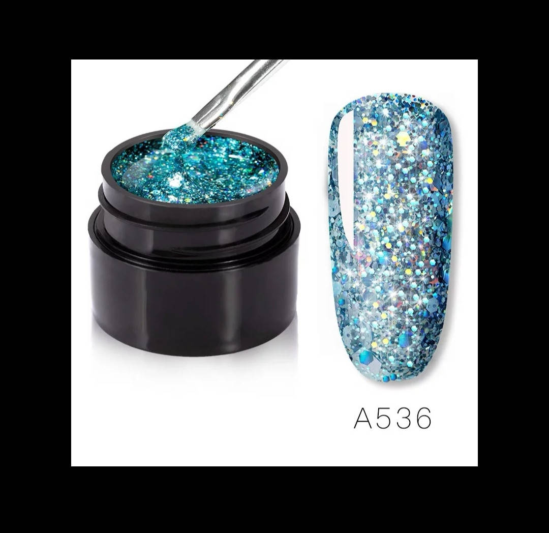 Гліттер гель "Platinum", 5мл, А536
Гліттер гель "Platinum", 5мл, А536