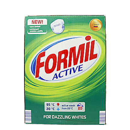 Порошок для прання Форміл для білого актів Formil white active 80p 5,2kg (Код : 00-00012101)
Порошок для прання Форміл для білого актів Formil white active 80p 5,2kg (Код : 00-00012101)