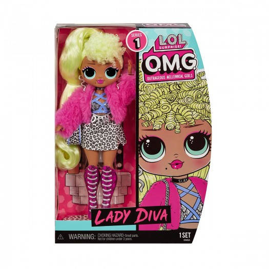 Кукла L.O.L. Surprise! серии O.M.G - Дива
Кукла L.O.L. Surprise! серии O.M.G - Дива