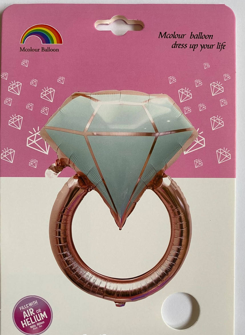 Фольгированный шарик КНР (60х76 см) Кольцо розовое золото, Разные цвета
Фольгированный шарик КНР (60х76 см) Кольцо розовое золото, Разные цвета