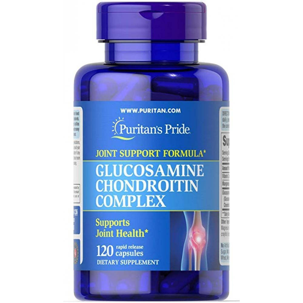 Puritans Pride Glucosamine Chondroitin Complex 120caps
Puritans Pride Glucosamine Chondroitin Complex 120caps