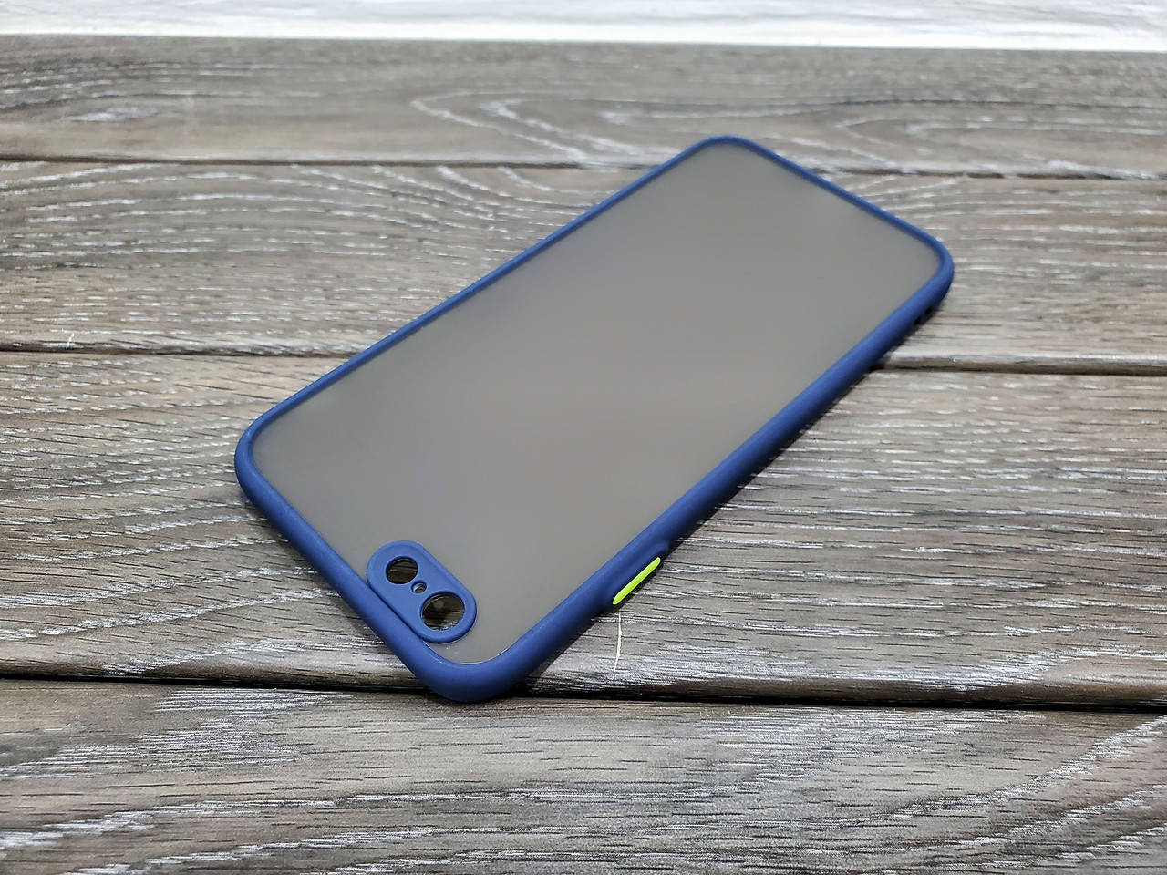 Противоударный матовый чехол для iPhone 6 6s синий бампер
Противоударный матовый чехол для iPhone 6 6s синий бампер