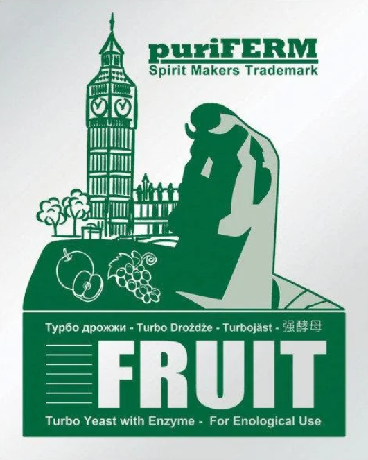 Фруктовые турбо - дрожжи Puriferm FRUIT (Срок годности - до 06, 2023 года)
Фруктовые турбо - дрожжи Puriferm FRUIT (Срок годности - до 06, 2023 года)